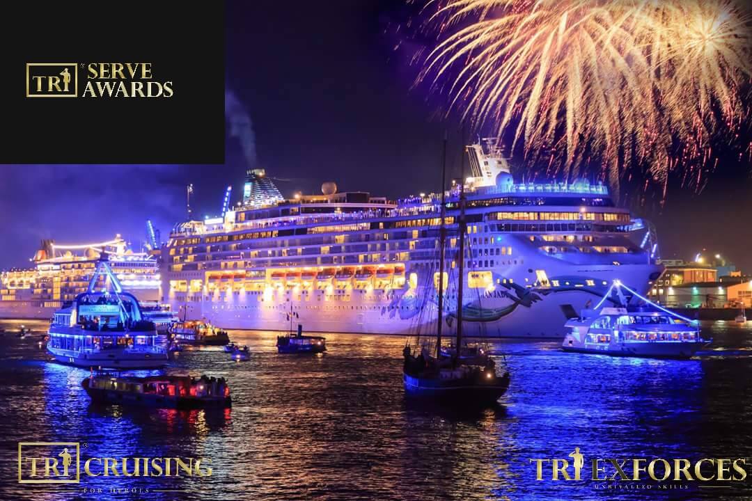 TriServe Awards 2017 Celebrated onboard a cruise ship